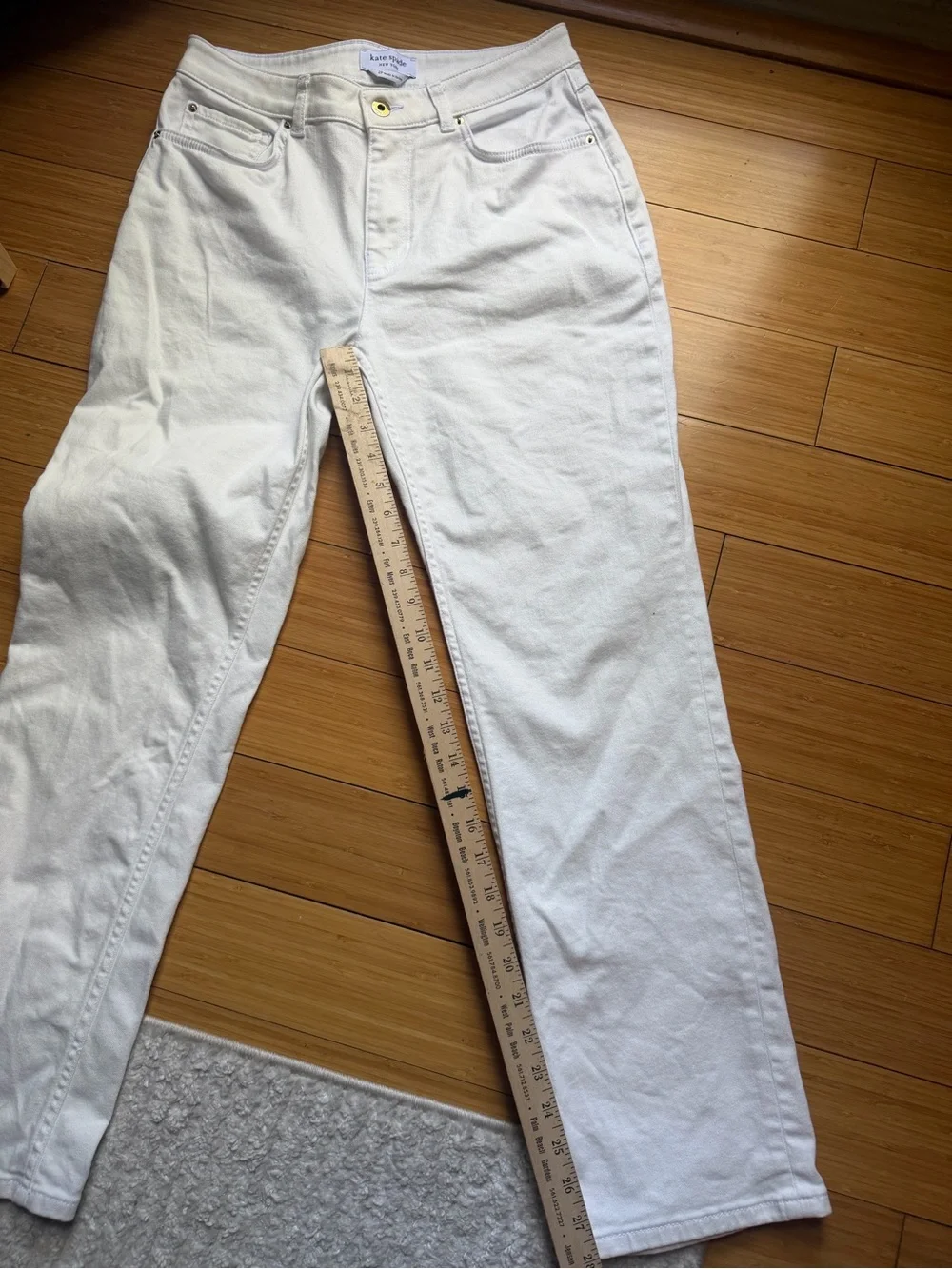 kate spade White Jeans